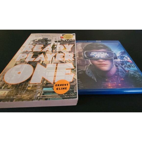 Ready Player One by Ernest Cline, Movie and Book Bundle, Excellent Condition - Picture 2 of 5
